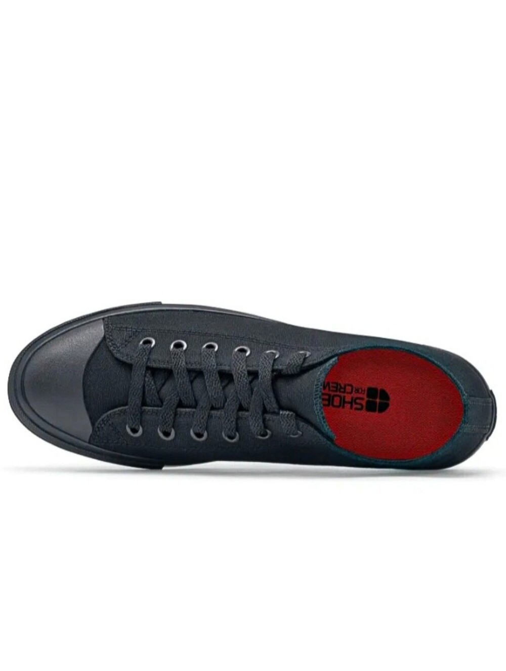 New Shoes for Crews Delray Black Canvas - Women's Slip Resistant Casual Shoe 9.5 - Picture 3 of 7